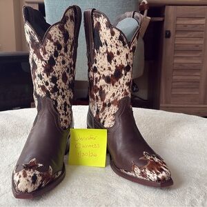 Tecovas The Sadie Hair on Hide boots. Limited Edition and sold out!